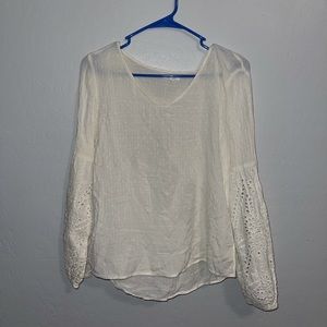 White long sleeve shirt